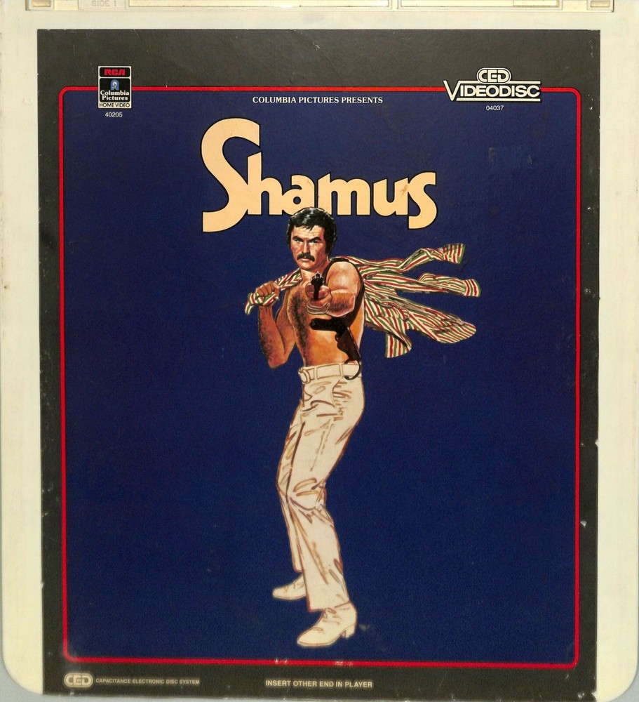 Shamus (1973) Vintage CED Videodisc