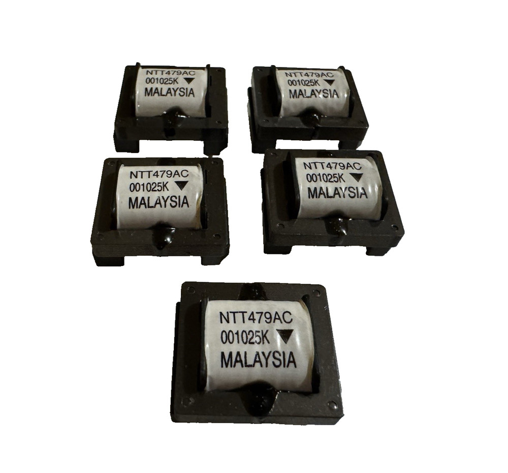 LOT *5* PULSE ENGINEERING TRANSFORMERS 7 PIN NTT489AC