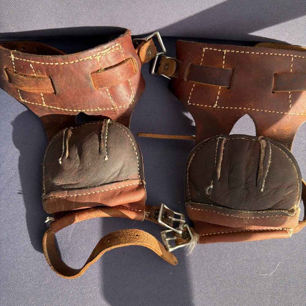 Leather Hind Skid Boots