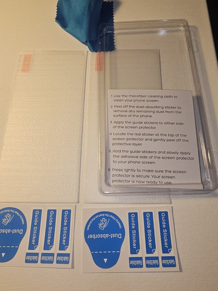 Glass screen protector Clear iPhone 7 and 8