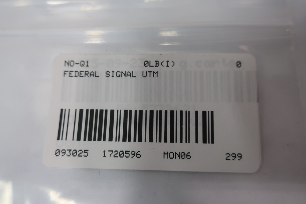 Federal Signal UTM Universal Tone Module Ser A