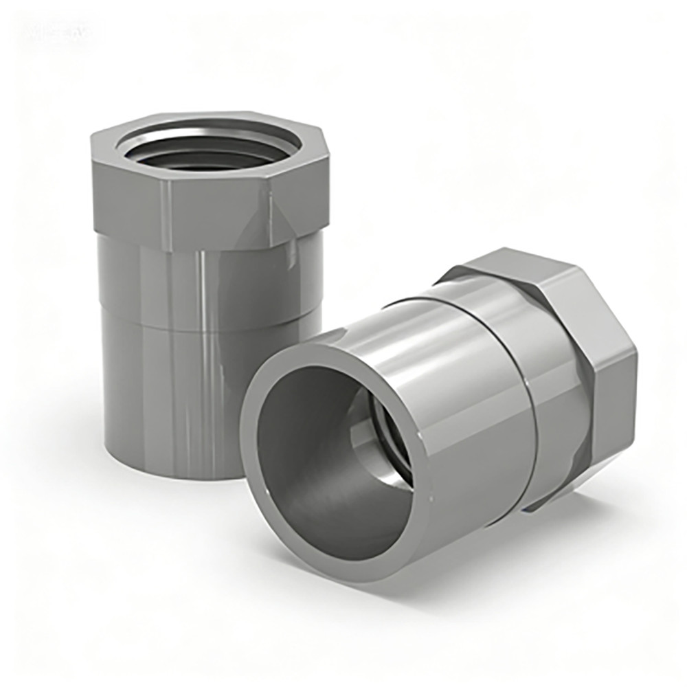 Dia 20-110mm PVC 1/2"-4" Female Straight Coupling Water pipe connection Socket