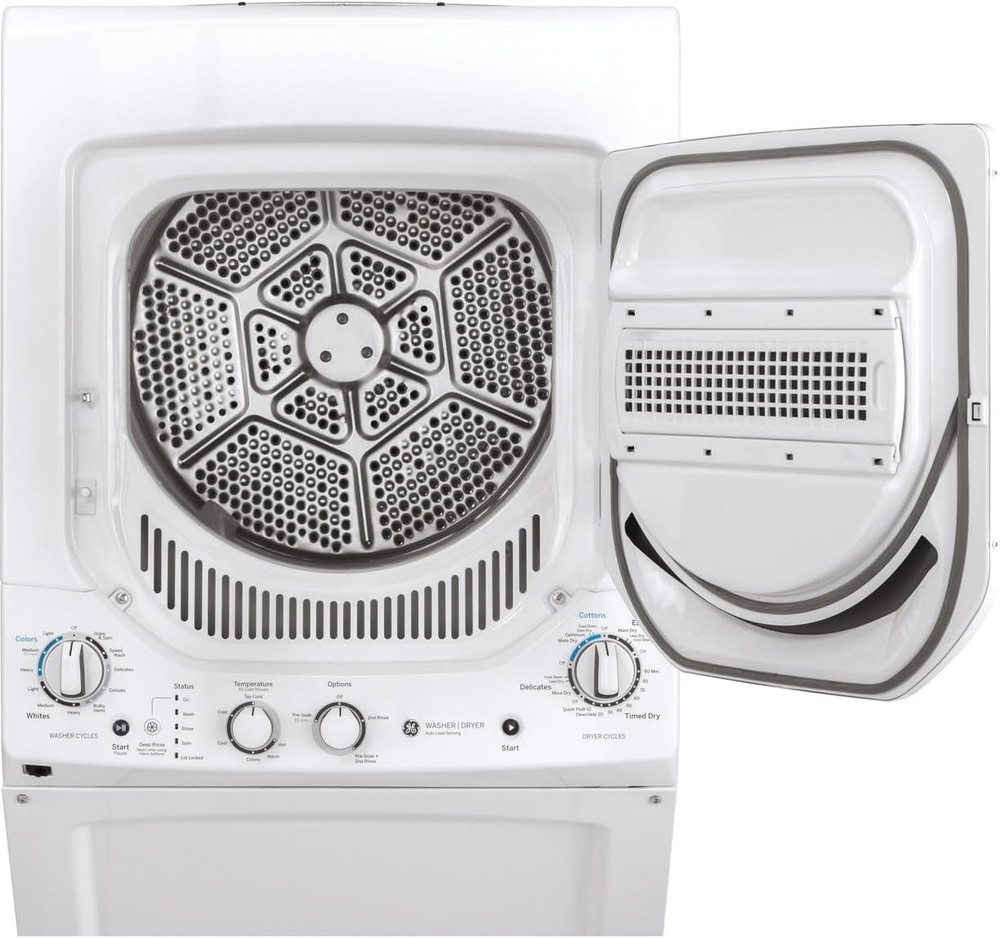 Unitized Spacemaker® 3.8 Cu. Ft. Washer and 5.9 Cu. Ft. Electric Dryer Laundry C