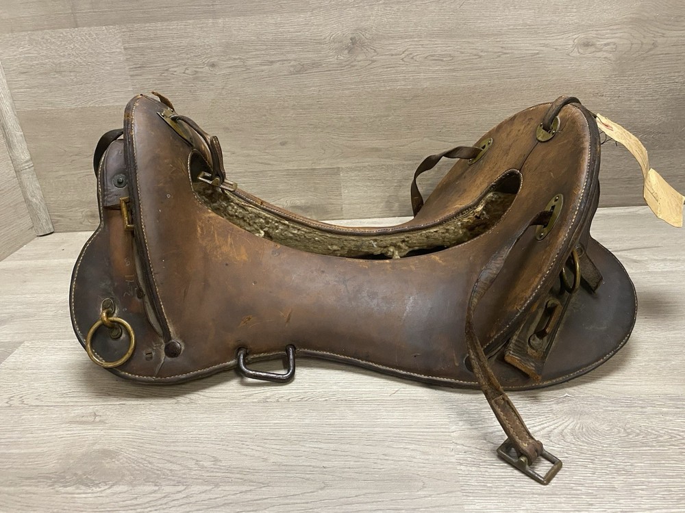 Rare McClellan Calvary Saddle 1902-1908 Authentic! Has Stampes (See Desc)