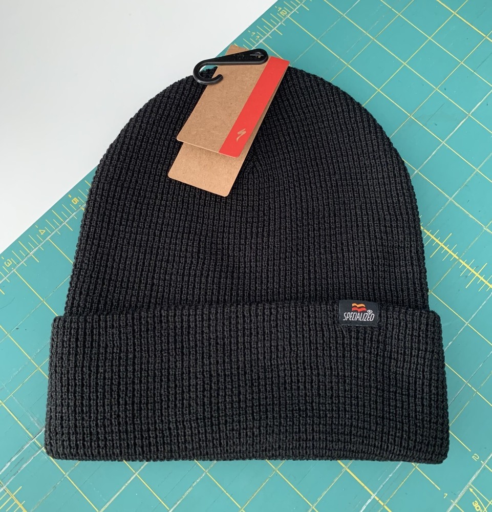 Specialized Flag Graphic Waffle Fold Beanie NWT