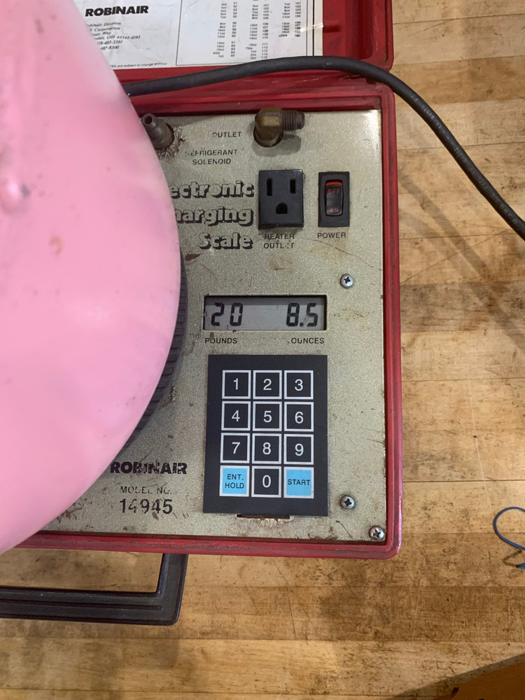 Robinair - Electronic Charging Scale 14945 hvac