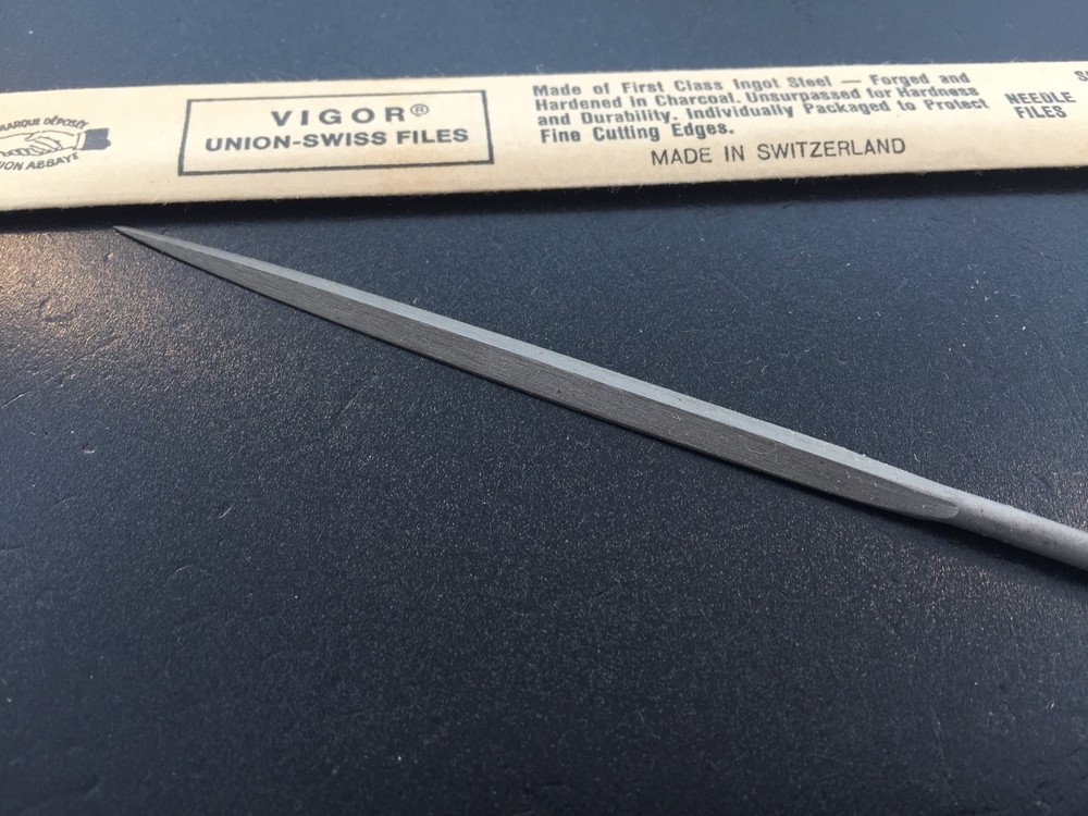 Vigor High Quality Swiss Made Needle File