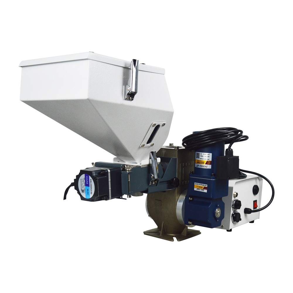 2.6gal Screw Metering Color Master Batch Mixer 110V Injection Molding Machine