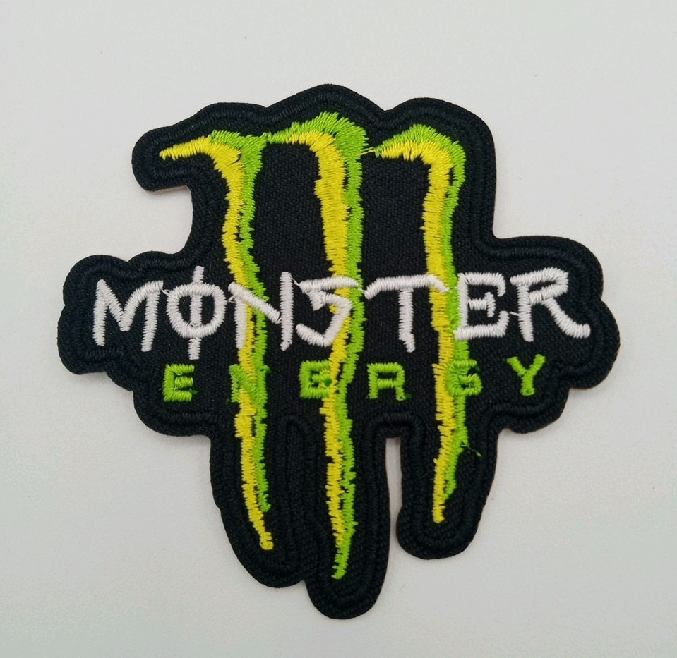 Monster Energy Embroidered Iron On Patch