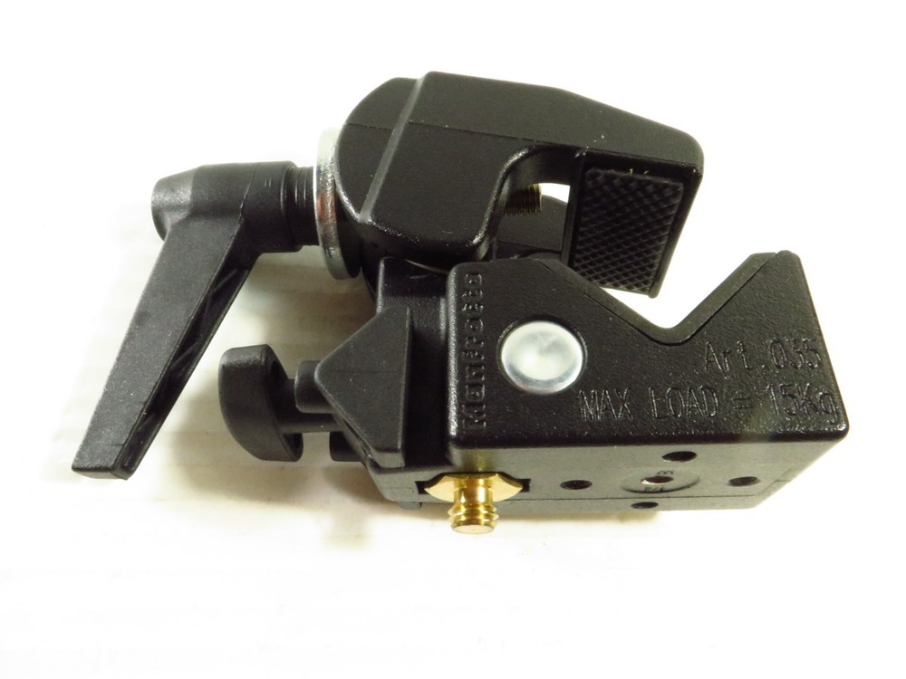 Manfrotto 035 Super Clamp - Black, Excellent Condition
