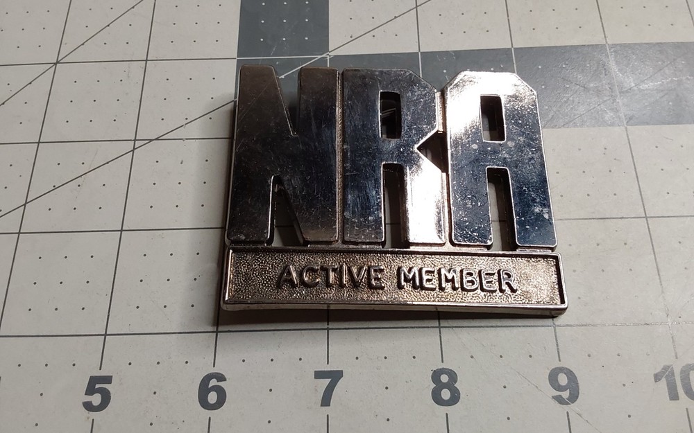 NRA Active Member Belt Buckle