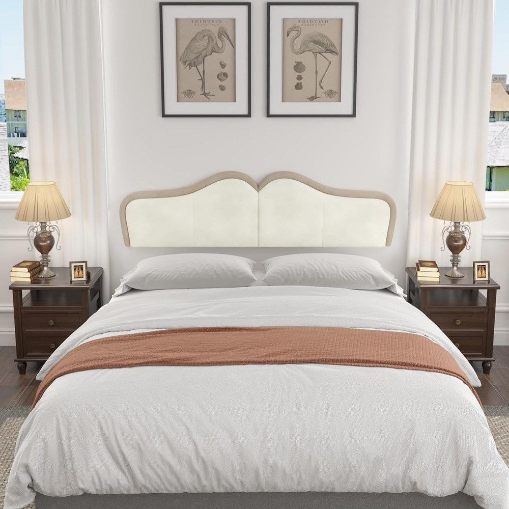 Headboards King Size Headboard for Adjustable Bed Head Board Panels, Upholstered