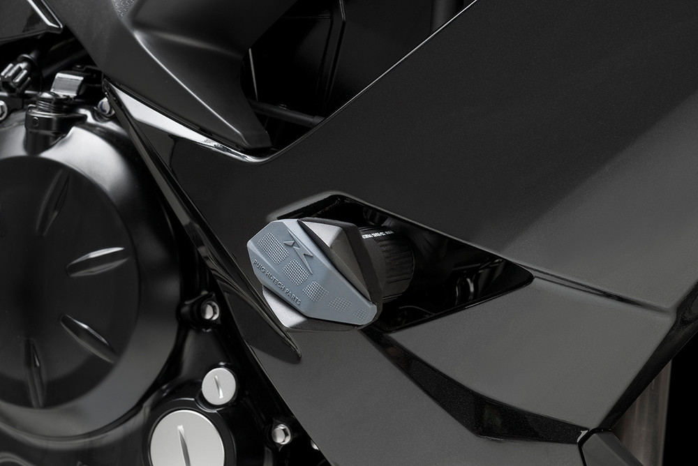 PUIG R12 Frame Sliders Black #9466N