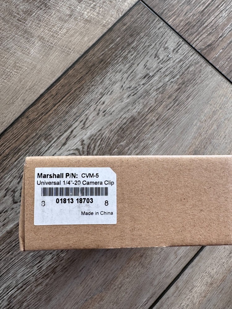 Marshall Electronics CVM-5 Universal 1/4"-20 Camera Clip Mount Computer