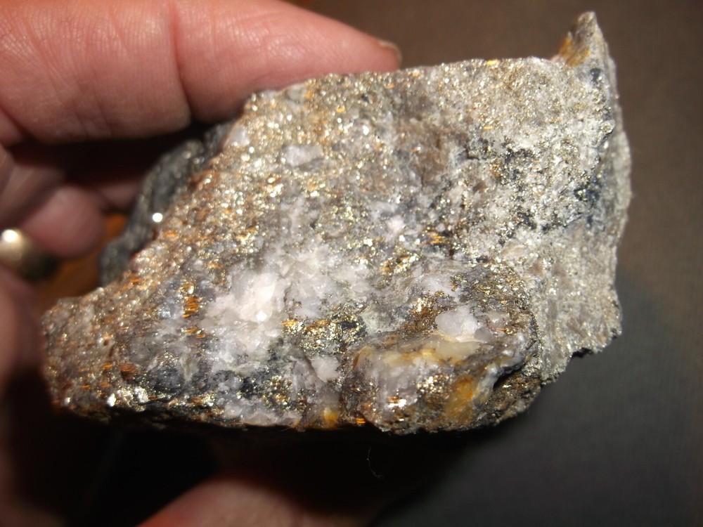 Gold, silver, copper,425 grams samples ,ore high grade .