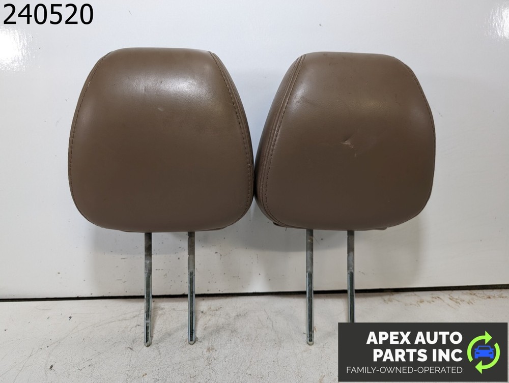 OEM 2003 Acura MDX 3.5L Front Driver Leather Passenger Head Rests