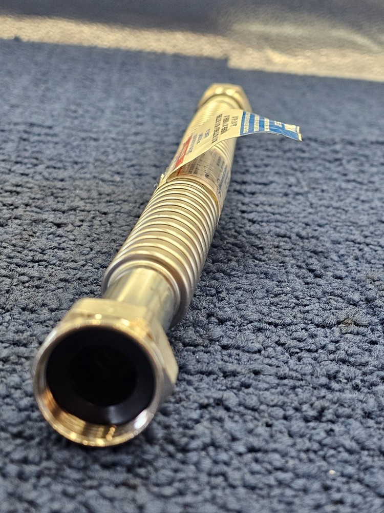 Eastman 0437015 Corrugated Water Heater Connector 3/4" FIP x 3/4" FIP