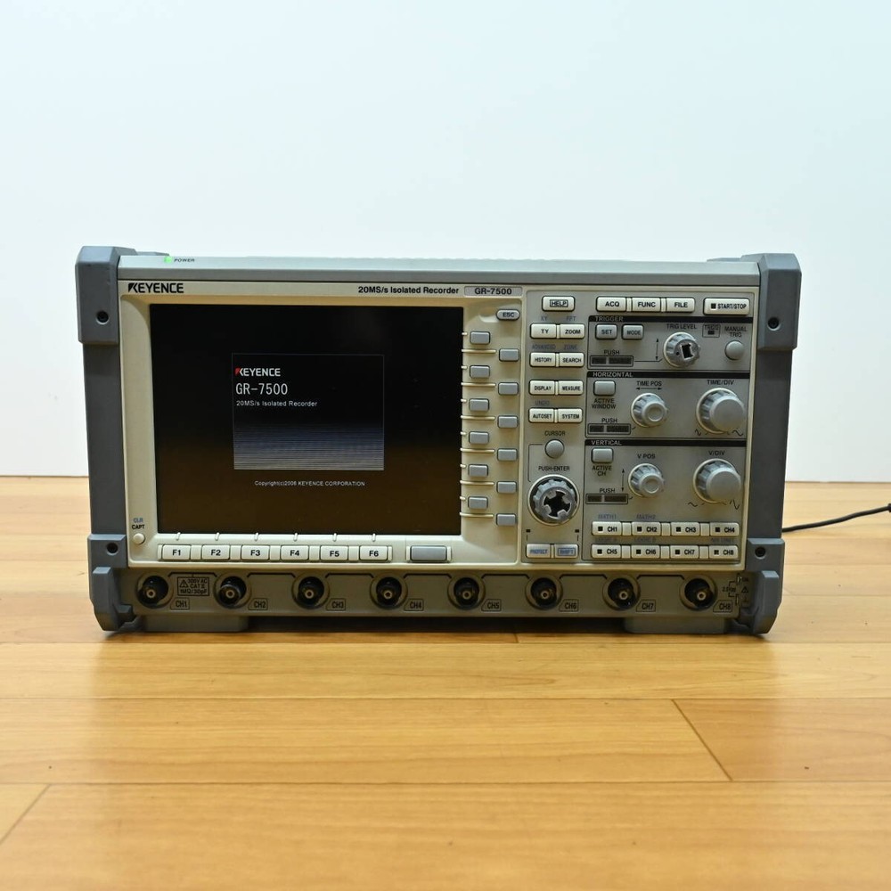 Keyence GR-7500 Image Dimension Measurement System Controller Used Tested Japan