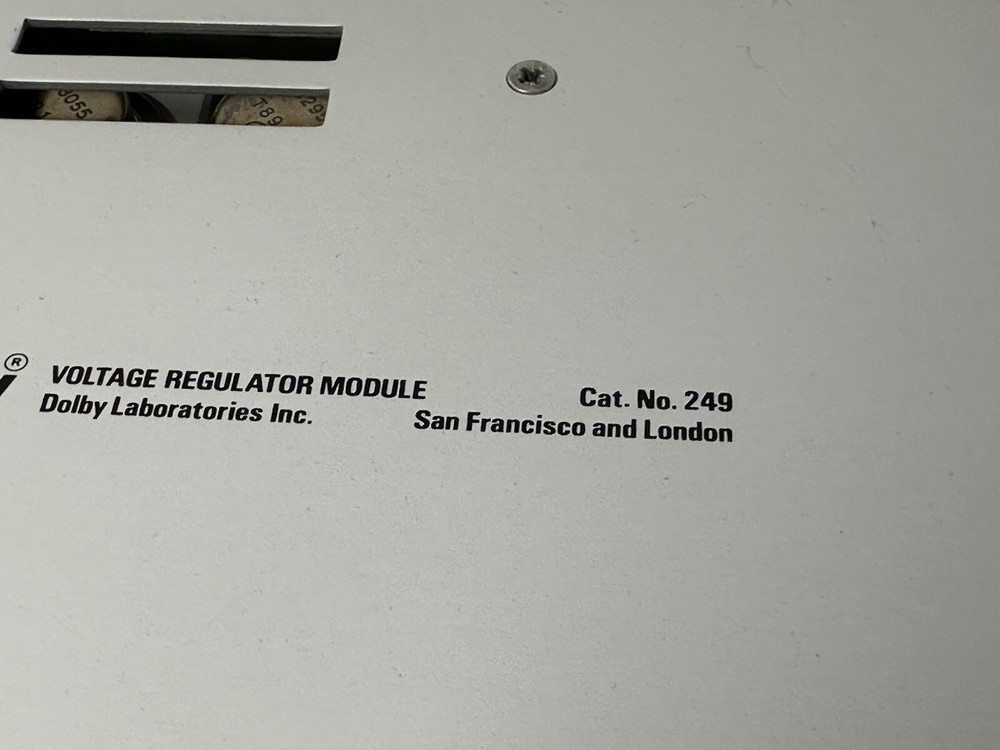 Dolby Voltage Regulator Module CAT 249 ASSY 3020 CP55