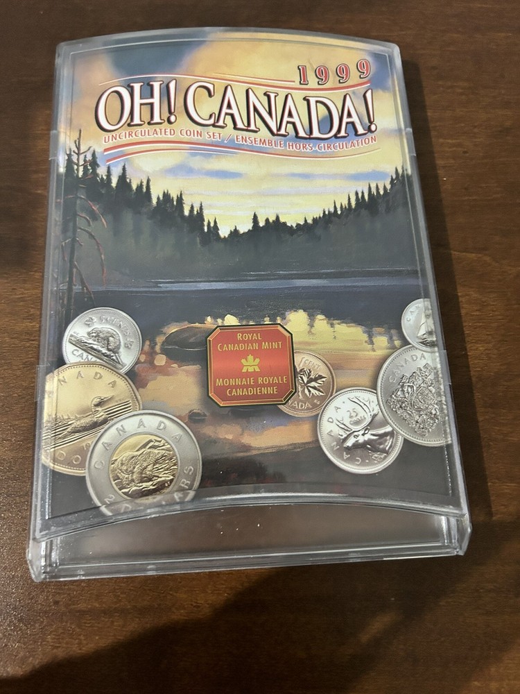 1999 royal canadian mint uncirculated sets