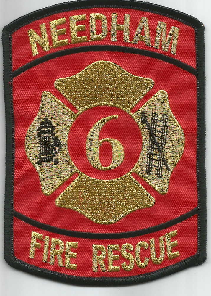 Needham / Montgomery County - Red, Texas  (3.5" x 5" size)  fire patch