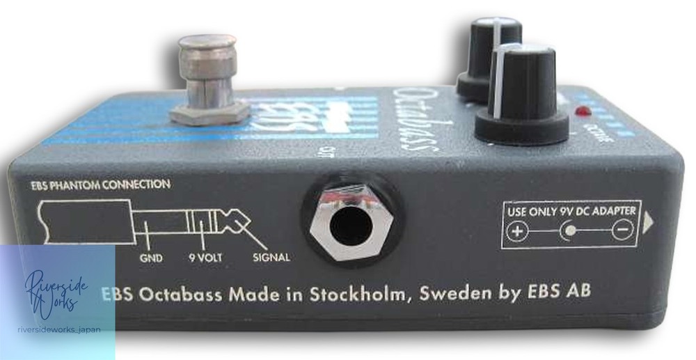 EBS OctaBass Effect Pedal - Premium Bass Octave Effects