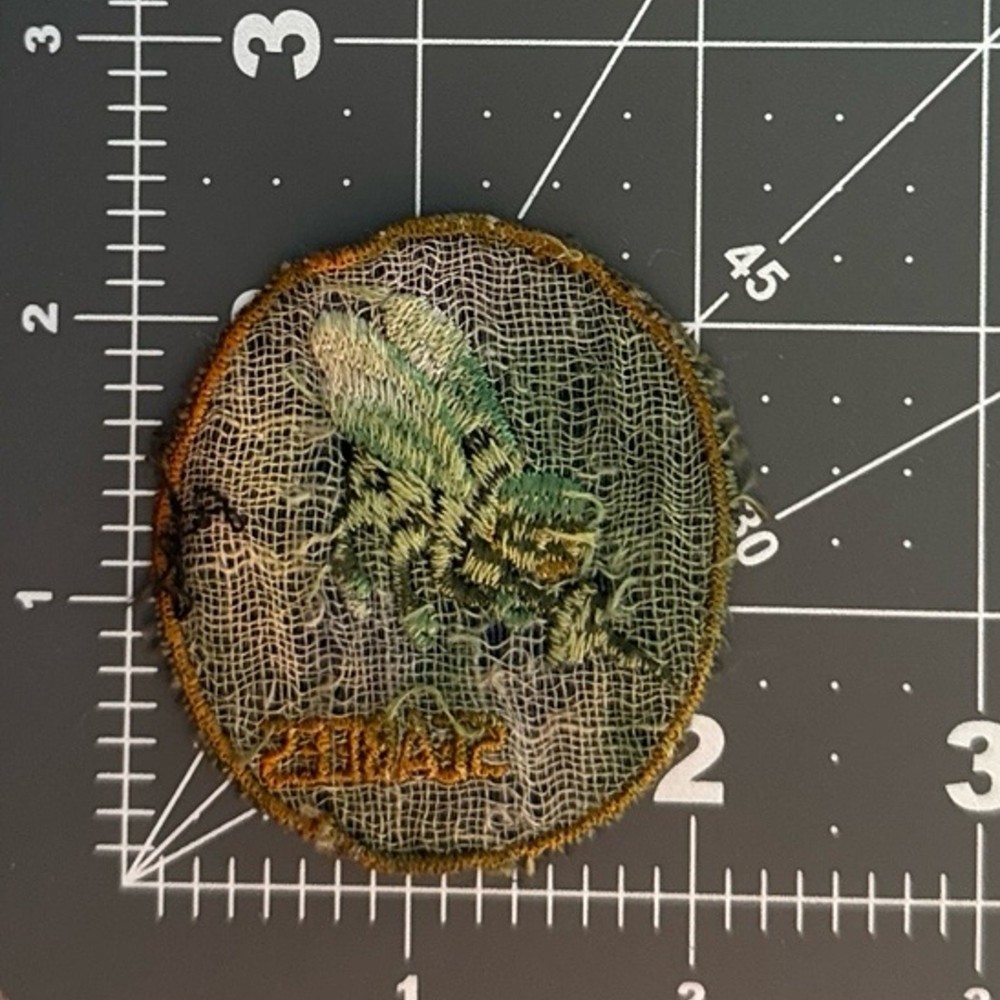 WW2 US Navy Seabees Linen Patch - #1362