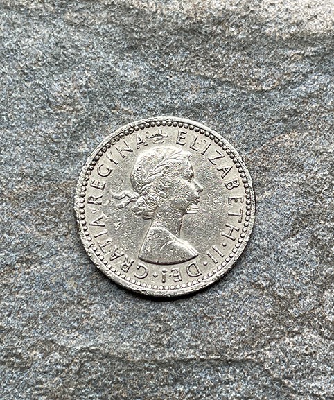 Two Sixpence Coins: 1958 & 1964