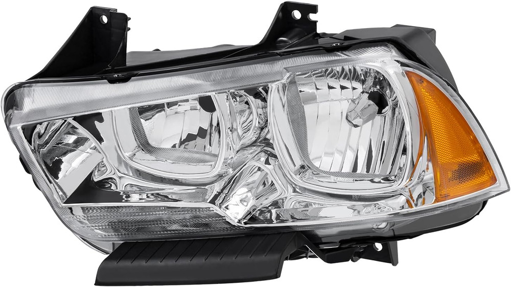 Headlight Assembly Compatible for 2011 2012 2013 2014 Dodge Charger Front Lamp C
