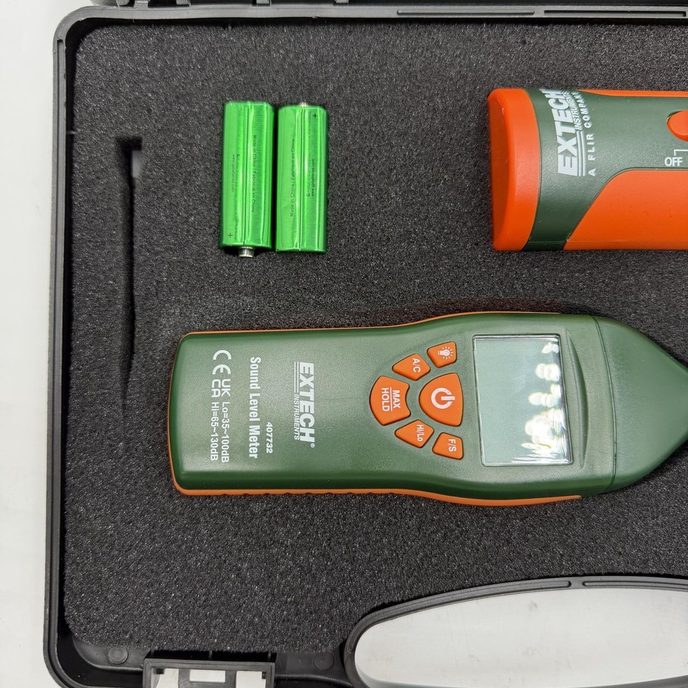 Extech 407732-KIT Low/High Range Sound Level Meter Kit
