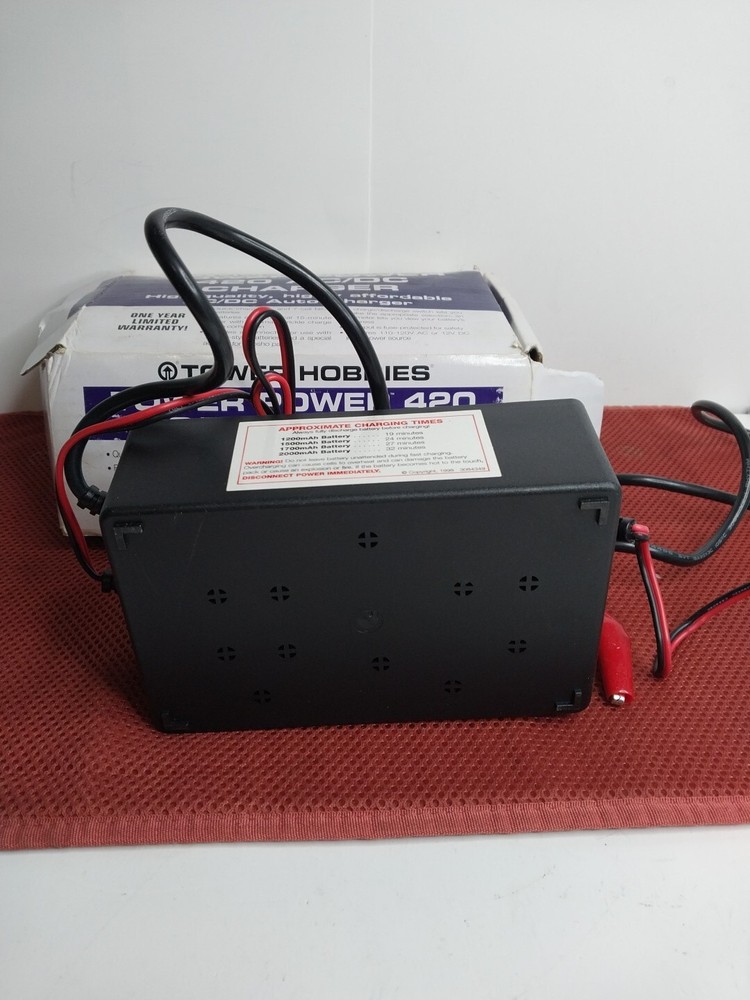 Tower Hobbies ~ Tower Power ~ Model 420 AC/DC CHARGER ~ READ Discription