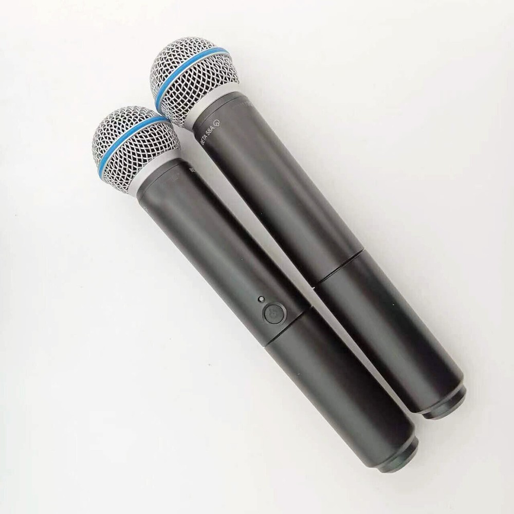 New BLX288/BETA58A Handheld Wireless Microphone System Come with 2 Microphone US