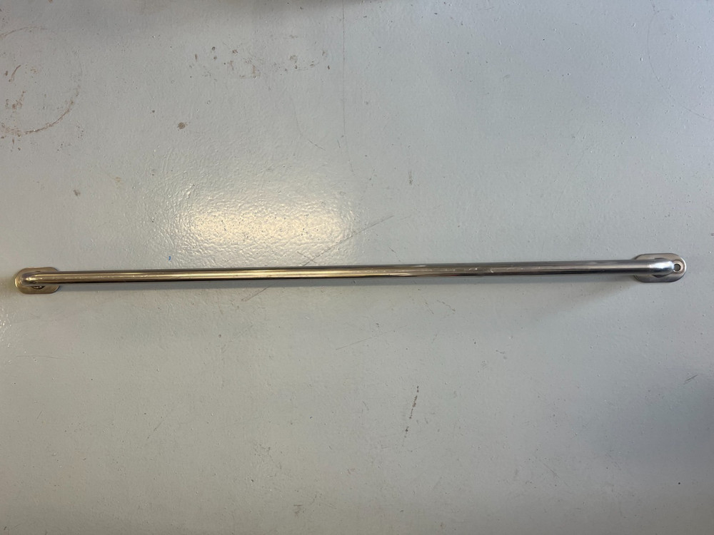 PETERBILT Cab Muffler Shield Grab Handle Stainless Steel