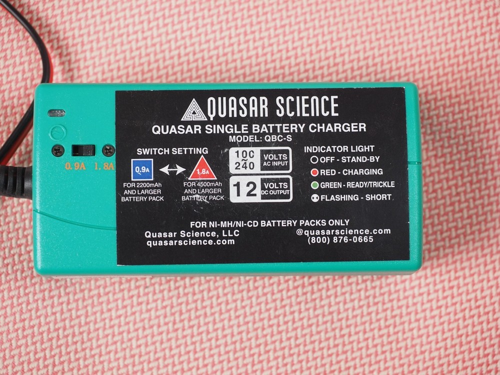 Quasar Science Single Battery Charger QBC-S