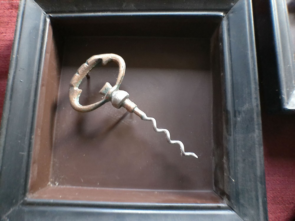 2 Vintage Wall Mount Corkscrew Display