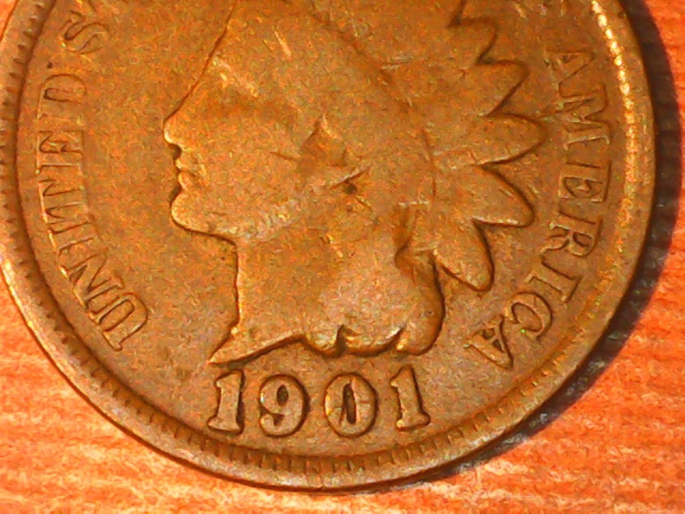1901 Indian Head Penny