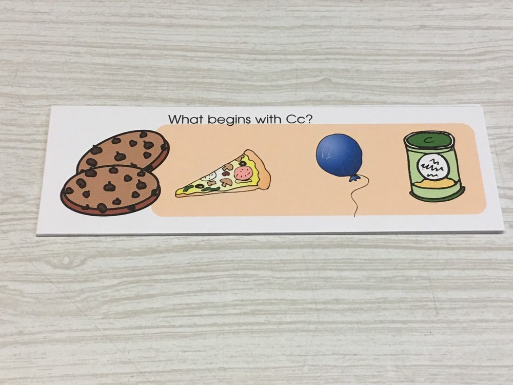 Phonics Cc- What Begins With Cc - Laminated Activity Set - Teaching Supplies