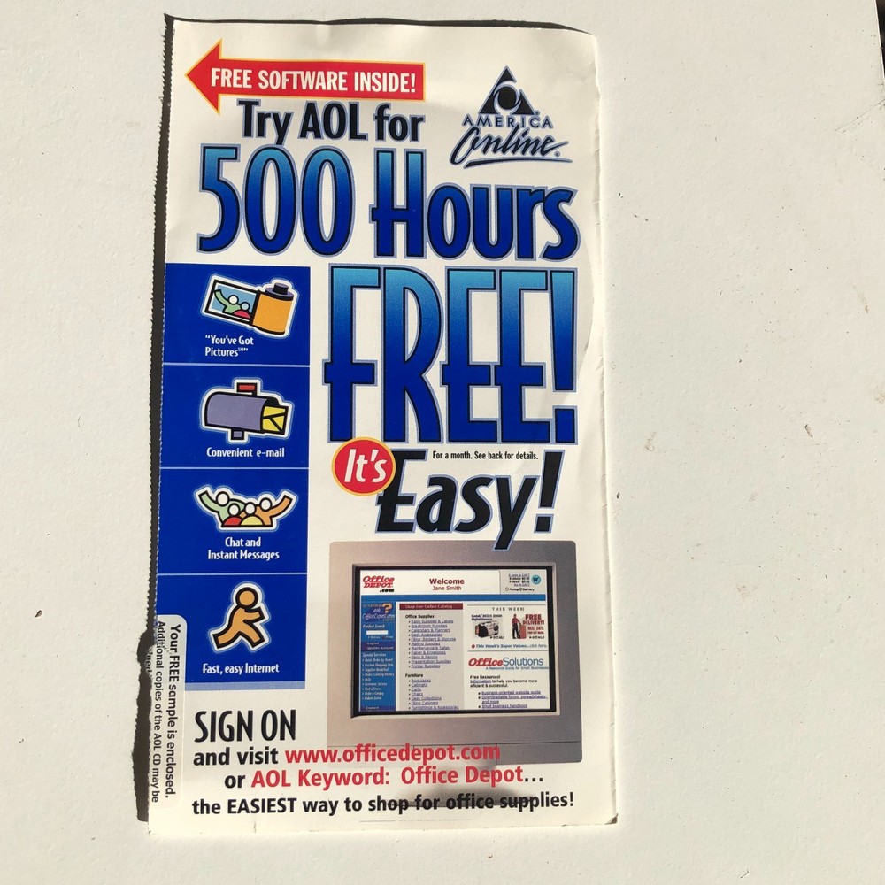 AOL Disk Collection in original packaging