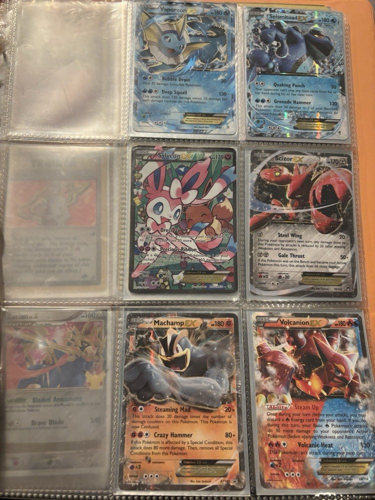 Pokemon Cards In Binder