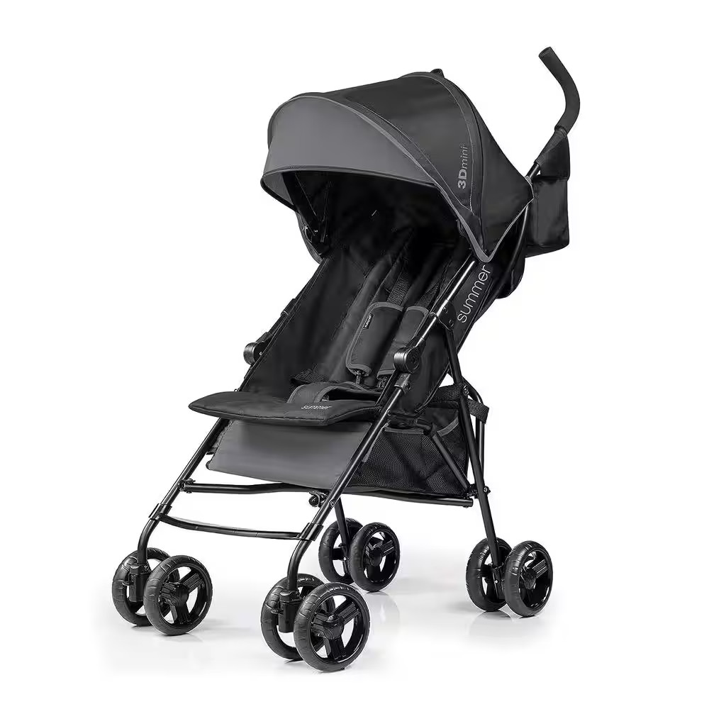 3D Mini Stroller in Gray