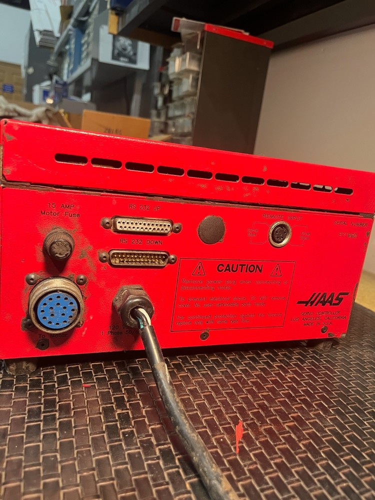 Haas Indexer/Rotary Table Servo Control 17 Pins