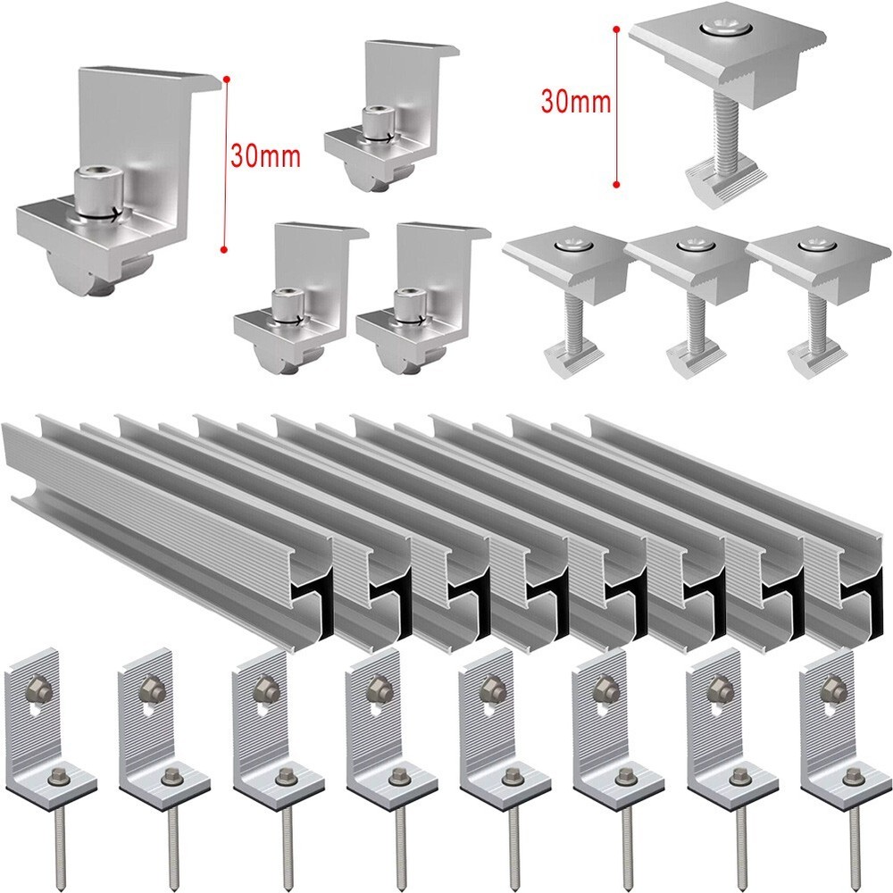 Solar Rail Alu Mounting Rail Solar Panel PV Profile Solar System Accessories