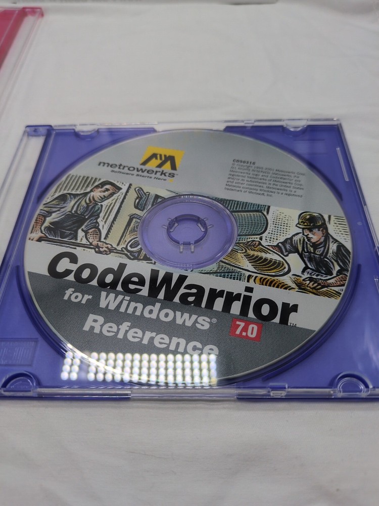Code Warrior 7.0 For Mac OS And Windows Metroworks Software