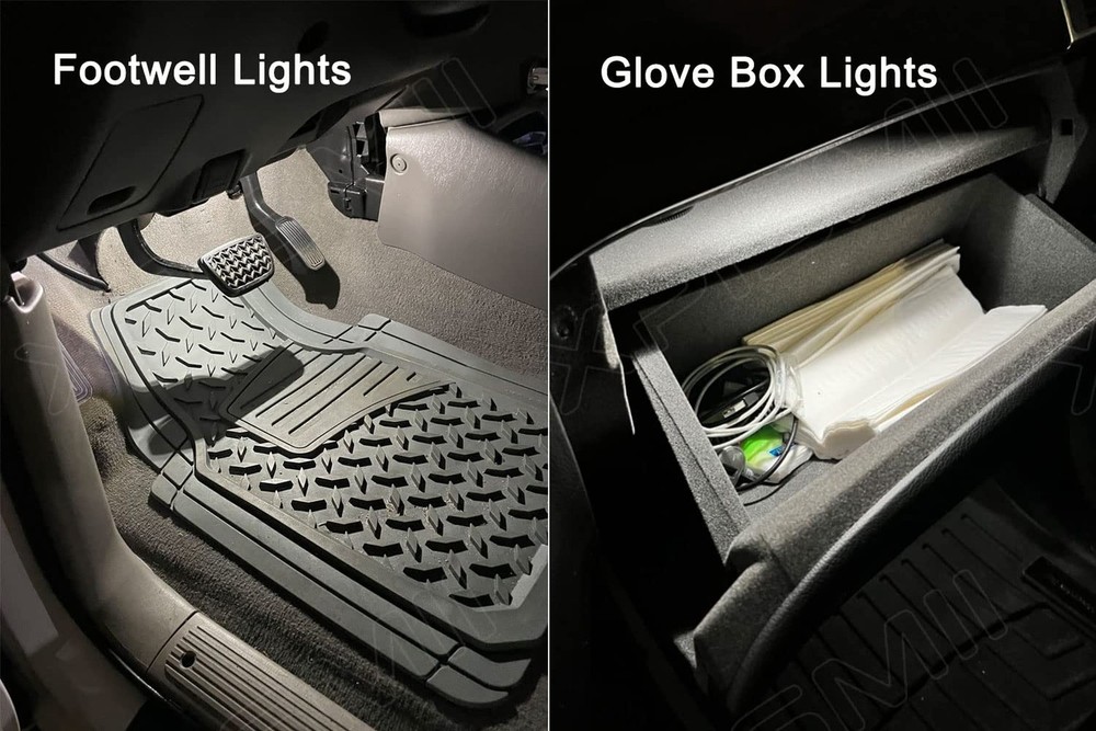 15 Piece 6000K White Durango LED Interior Light Kit Package Replacement for D...