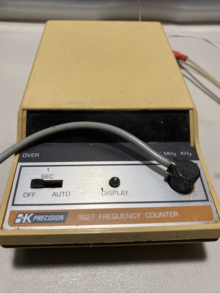 BK Precision 1827 Frequency Counter Untested