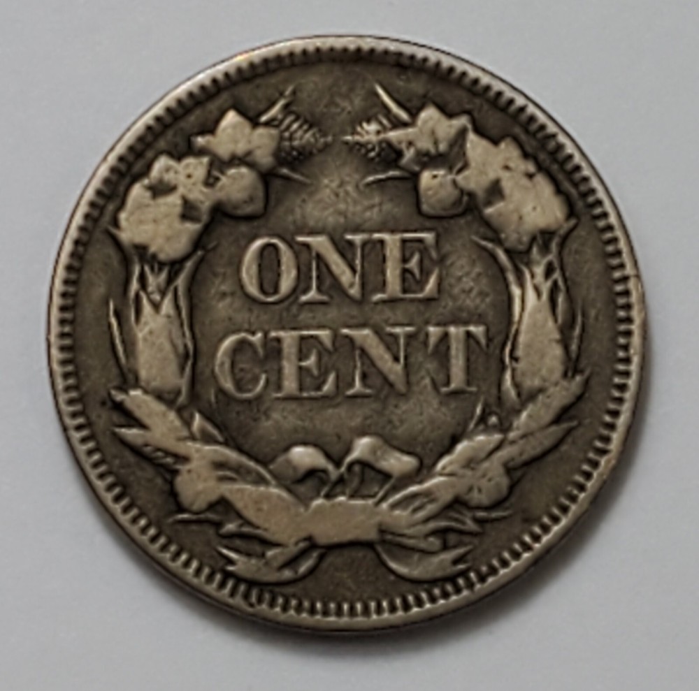 #7 Very Fine++ Low Mintage 1857 Flying Eagle Cent