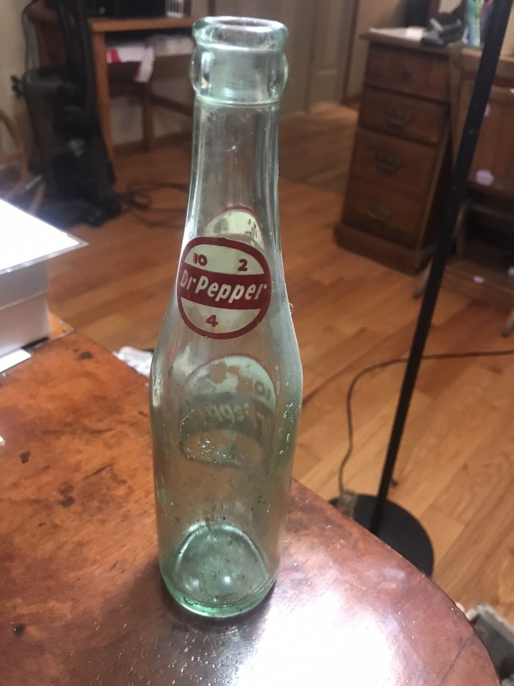 Rare 12 Oz Size Dr Pepper Bottle Cap Bottle