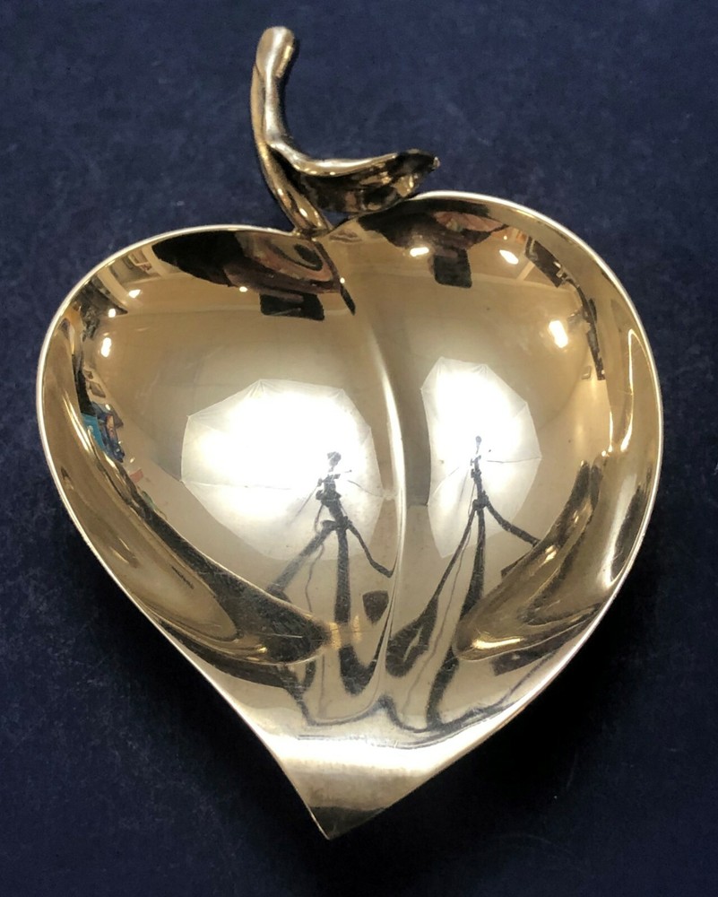 Tiffany & Co Sterling Silver Small Leaf Dish