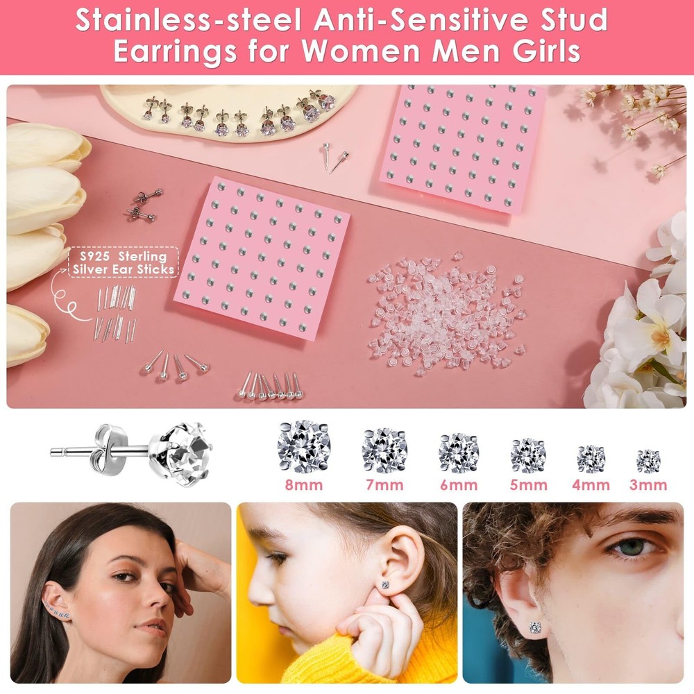 Ear Piercing Gun Tool Professional Ear Body Pierce Piercing Gun Reusable Tools