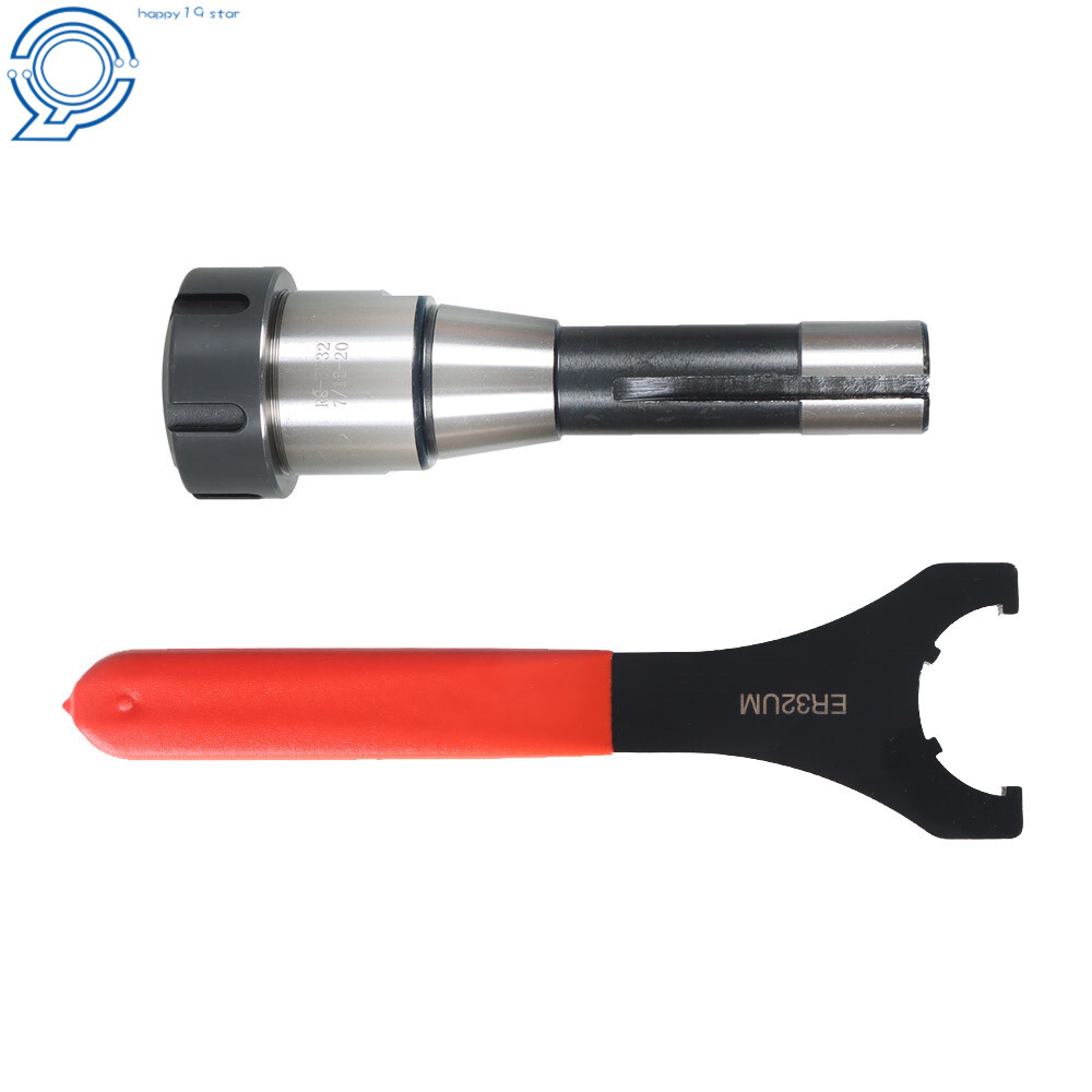 ER32 R8 7/16" THREAD COLLET CHUCK HOLDER FIXED CNC MACHINE LATHE+25-45 SPANNER